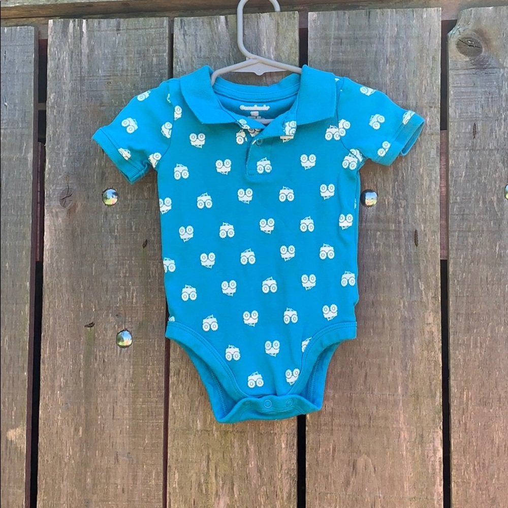 Monster Truck Onesie